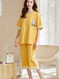 Pijama Feminino Sleep Diversity - Conjunto Shorts e Camisa em Algodão | Conforto Absoluto