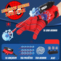Lançador Homem Aranha Super Strike - Luva Com Lançamento De Projeteis Com Ventosa Para Crianças