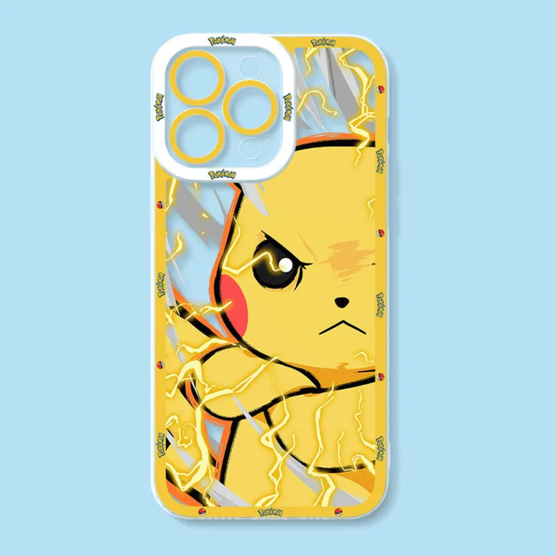 Capinha IPhone Pokemon Style - Case De Silicone De Alta Proteção e Resistência