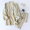 Pijama Feminino Cotton Blossom - Conjunto Calça e Camisa Curta em 100% Algodão | Macio, Leve e Super Confortável