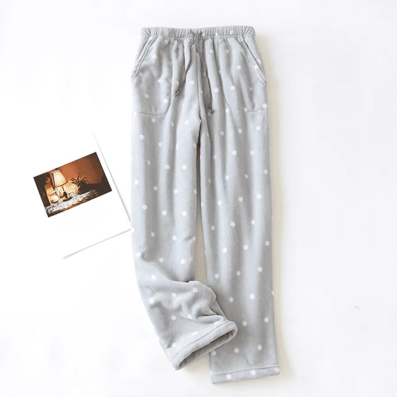 Calça De Pijama Peluciada Cozy Cloud | Quentinha, Macia e Super Confortável