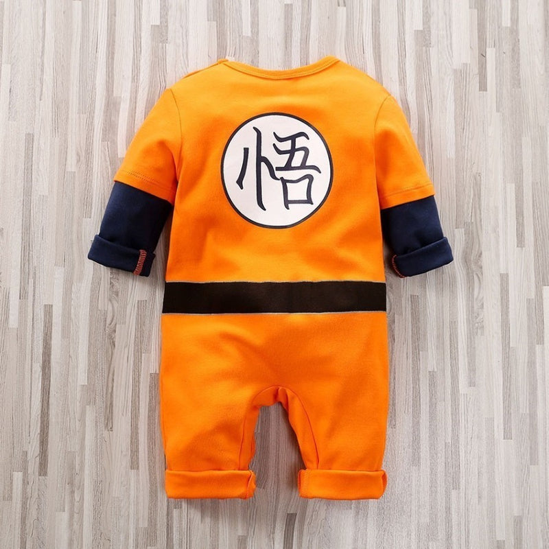 Roupinha de Bebê Cosplay Dragon Ball Z  - Macacão de Bebê Cosplay