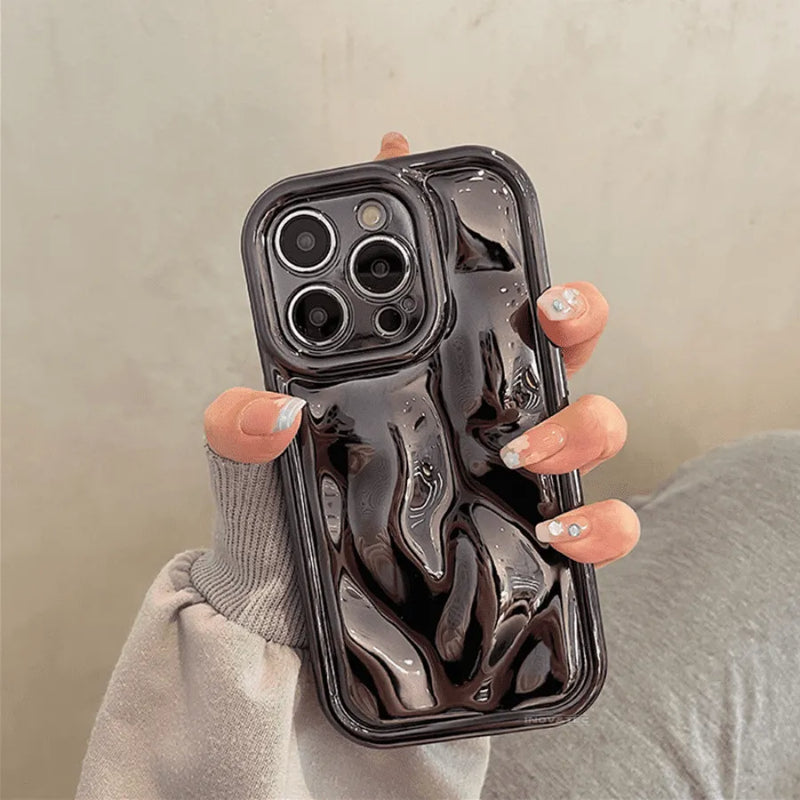 Capinha Iphone 3D Glossi  Plasma - Case Antimpacto Alta Proteção