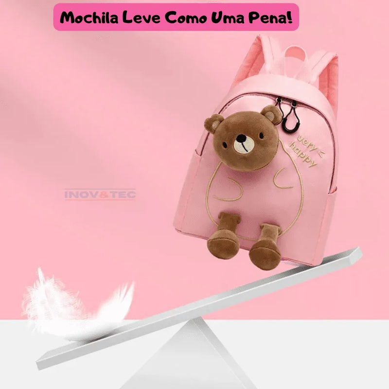 Mochila Infantil Teddy Urso - A Pelúcia Mais Amada