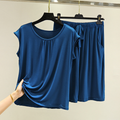 Pijama Feminino BreezyComfy - Conjunto Shorts e Camisa Regata Tecido Fresquinho | Macio, Leve e Super Confortável