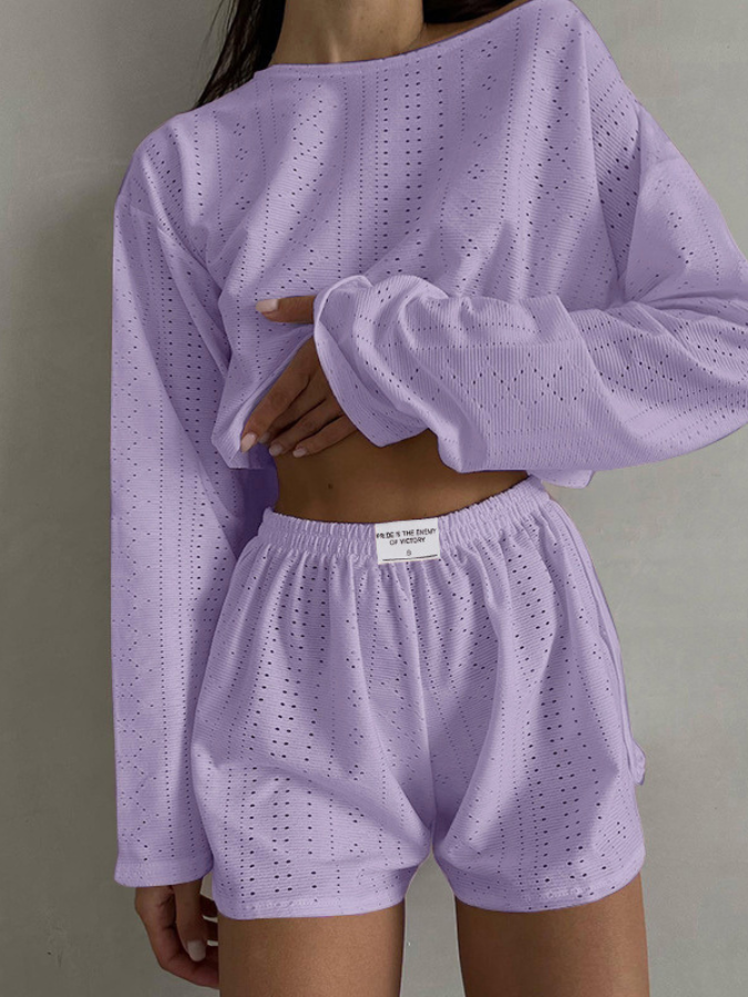 Pijama Feminino Breathable - Conjunto Calça e Camisa Longa ou Curta com Malha Respiráveis | Macio, Leve e Super Confortável
