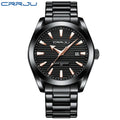 Relógio Masculino CRRJU "Deep Sea" Em Aço Inoxidável, Com movimento de Quartzo e Resistente a Água 30M