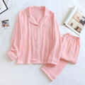 Pijama Feminino Pure Cotton - Conjunto Com Calça e Camisa Longa 100% em Algodão | Macio, Leve e Super Confortável
