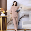 Pijama Feminino Warm Haven - Conjunto Com Calça e Camisa Longa Peluciado ou Calça Lisa | Tecido Macio, Confortável e Quentinho