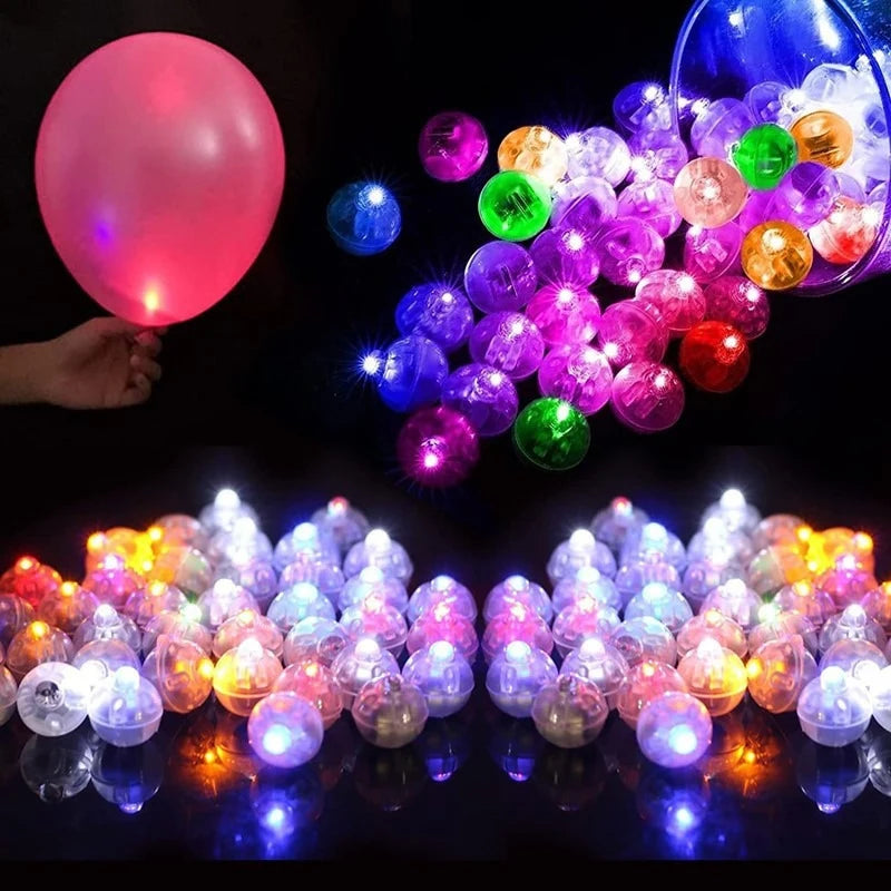 Lâmpada LED Mini Balão Colorida