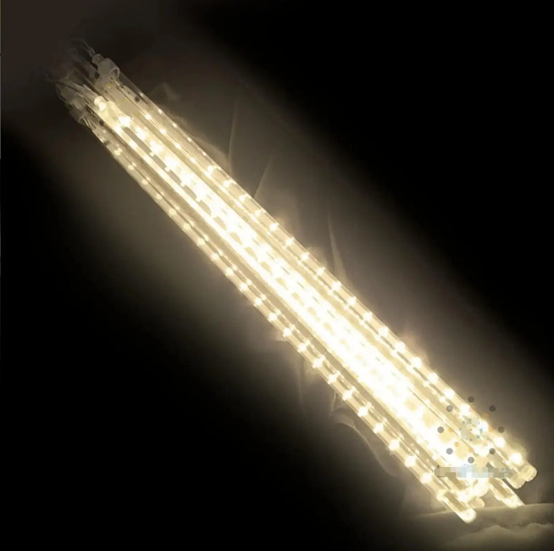 Cascata de Luzes LED Meteoros de Natal - 8 Tubos 50cm