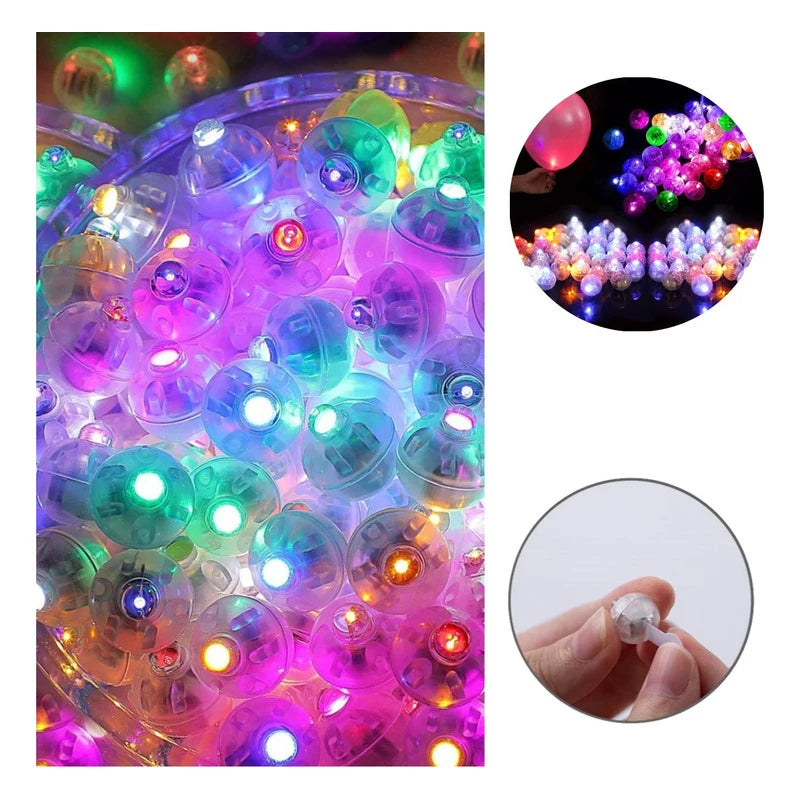 Lâmpada LED Mini Balão Colorida