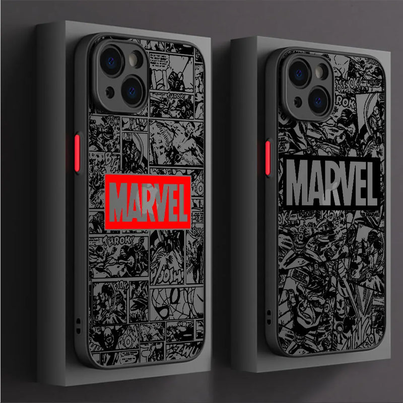 Capinha Iphone Quadrinhos Marvel - Case de Alta Proteção e Resistência