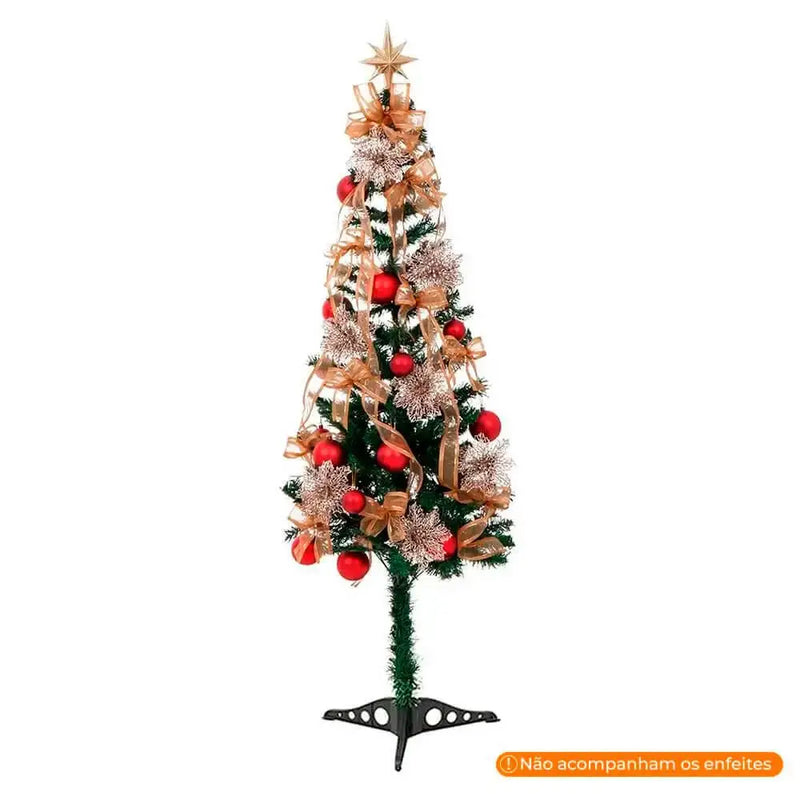 Árvore De Natal 90cm Verde 70 Galhos