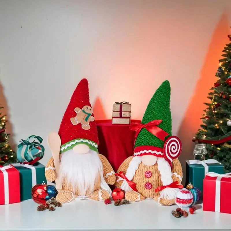 Gnomos de Natal Artesanais