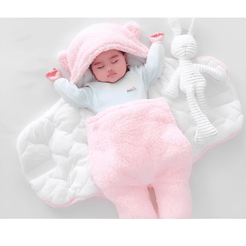 Cobertor de Bebe Saquinho de Dormir Ursinho Dorminhoco (0 a 9 meses) - ULTIMAS PEÇAS EM PROMOÇÃO DE INVERNO