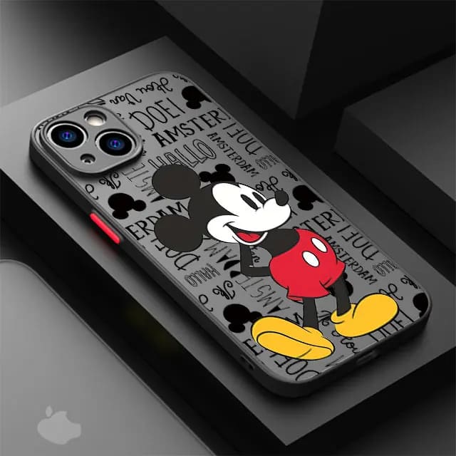 Capinha Iphone Mickey e Minnie - Case de Alta Proteção e Resistência