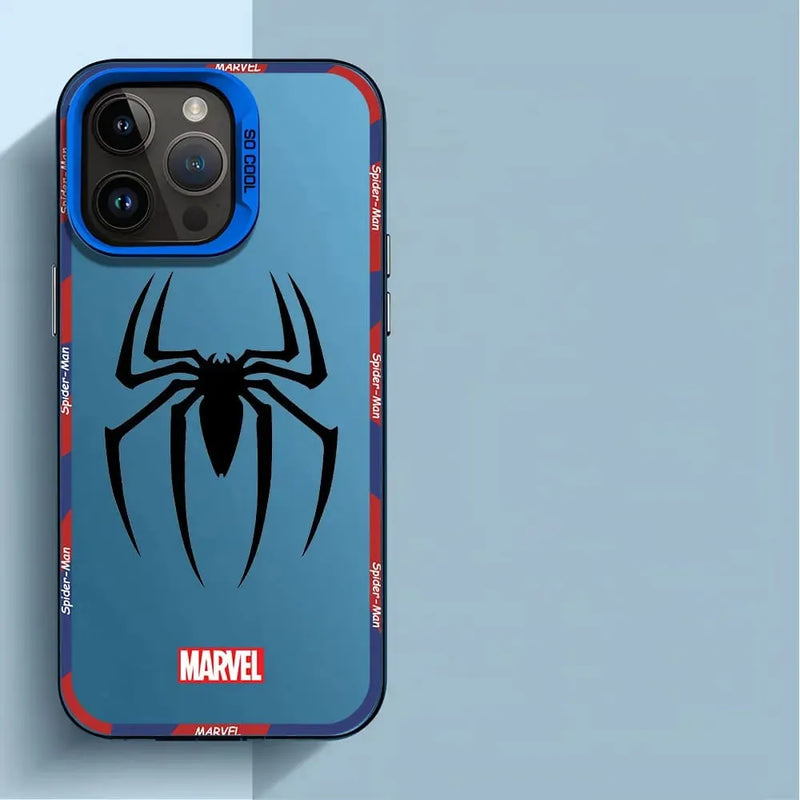 Capinha Iphone Marvel Emblema Heróis - Case de Alta Proteção e Resistência