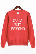 Moletom Feminino Cute But Psycho