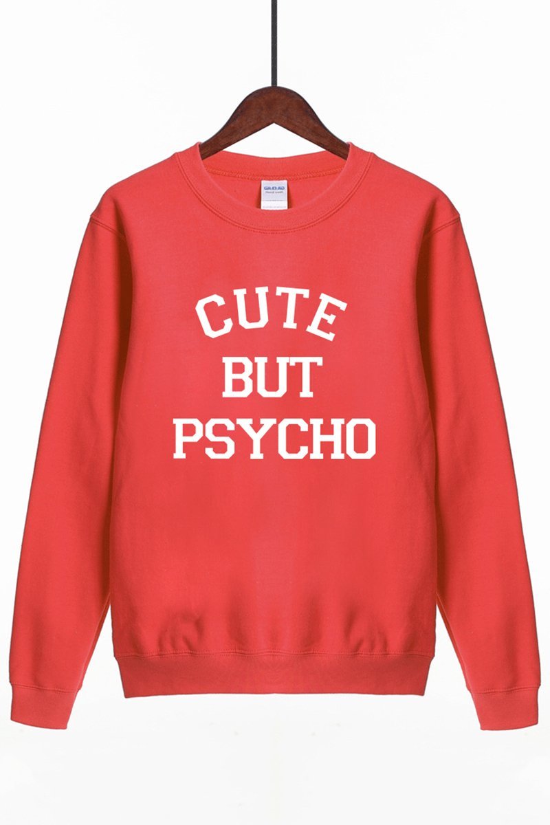 Moletom Feminino Cute But Psycho