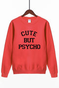 Moletom Feminino Cute But Psycho