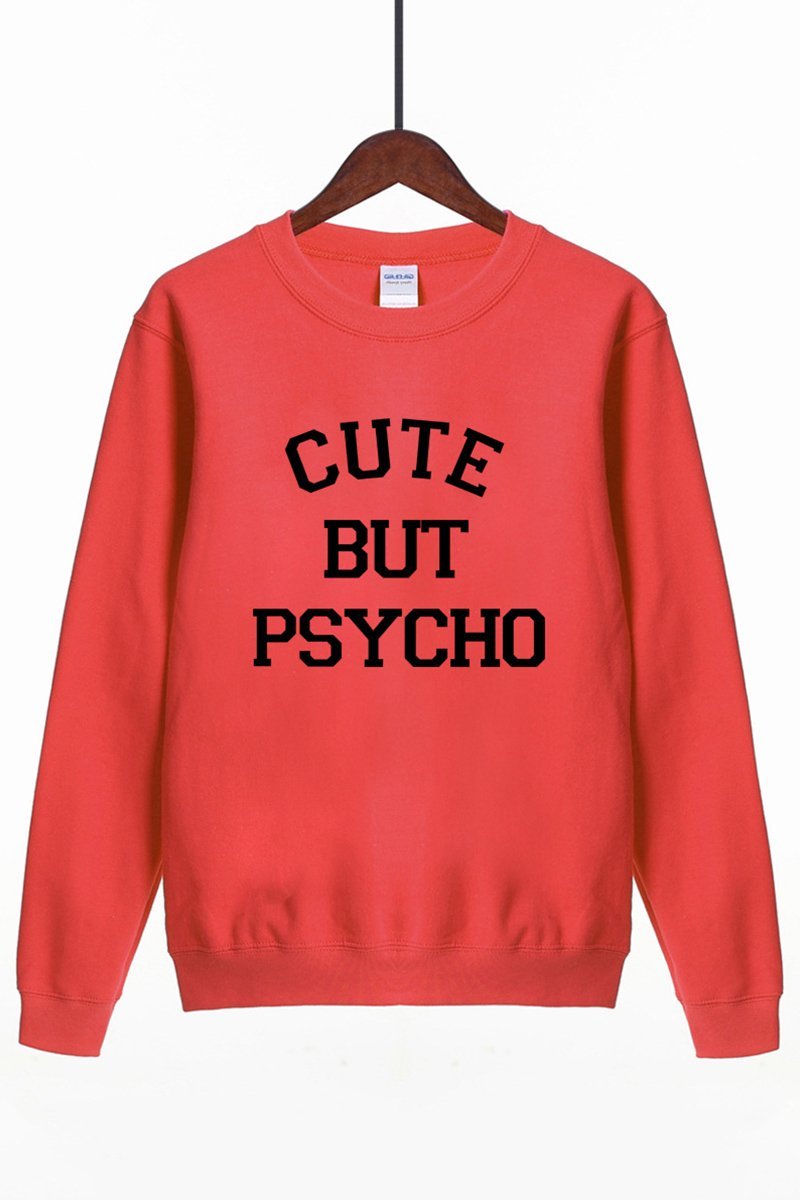 Moletom Feminino Cute But Psycho