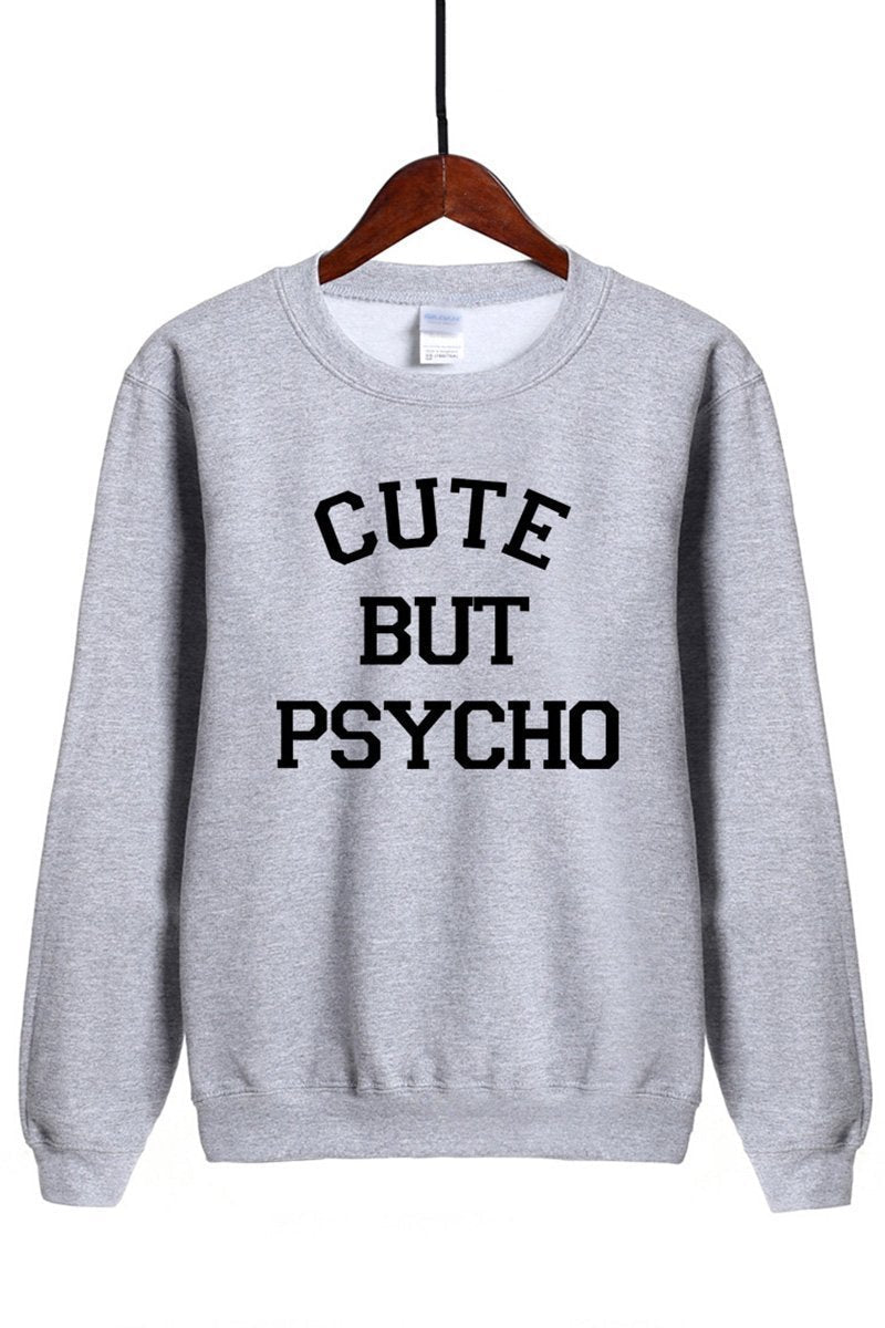 Moletom Feminino Cute But Psycho