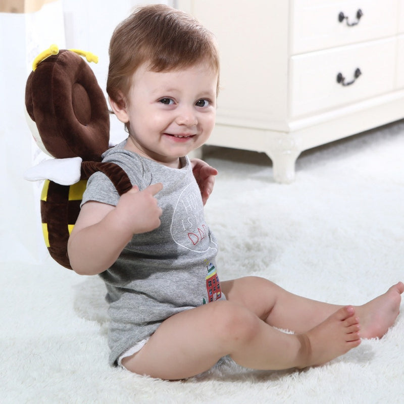 Almofada Protetora Anti-Queda Para Bebês ANJINHO DA GUARDA - Protege a Cabeça, Coluna E Ombros