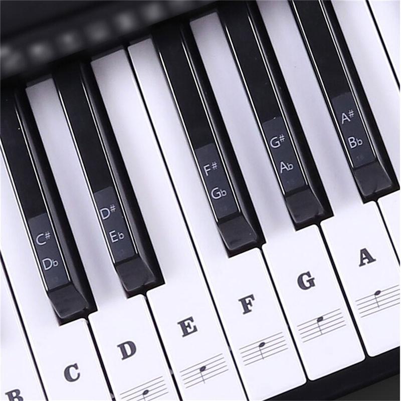 Piano Key - Kit de Adesivos para Teclas de Piano