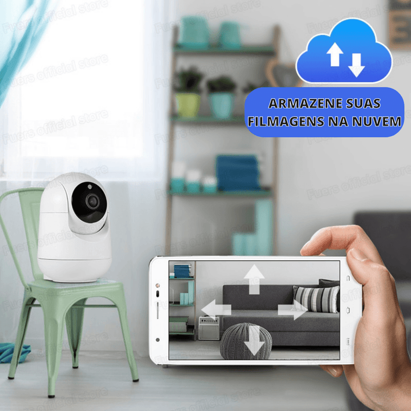 Câmera de Segurança Inteligente SMART VIDEO WIFI 3 - Inov&tec