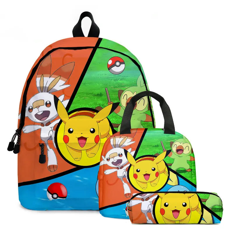 Mochila Infantil Pokémon - Seu Pokémon Favorito Vai Para a Escola