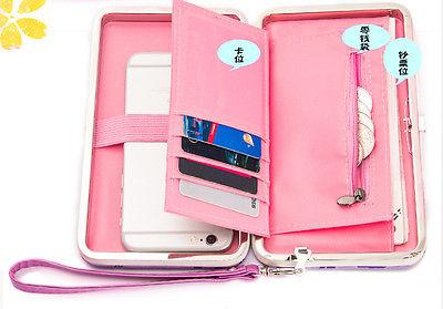 Carteira Feminina Handbag BELLA - Prática e Versátil Para Cartões, Documentos e Celular - Inov&tec