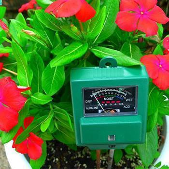 Medidor de PH/Umidade do Solo 3 em 1 - Bom Para Jardins ou Canteiros Internos ou Externos