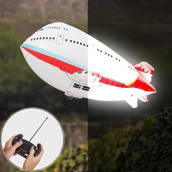 Balão de Avião com Controle Remoto e LED