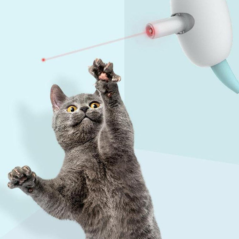 Brinquedo Interativo para Gatos LASER CAT - Colar Ajustável com Laser recarregável - Inov&tec