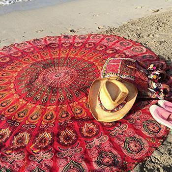 Canga de Praia Mandala Indiana - Mystical Indian
