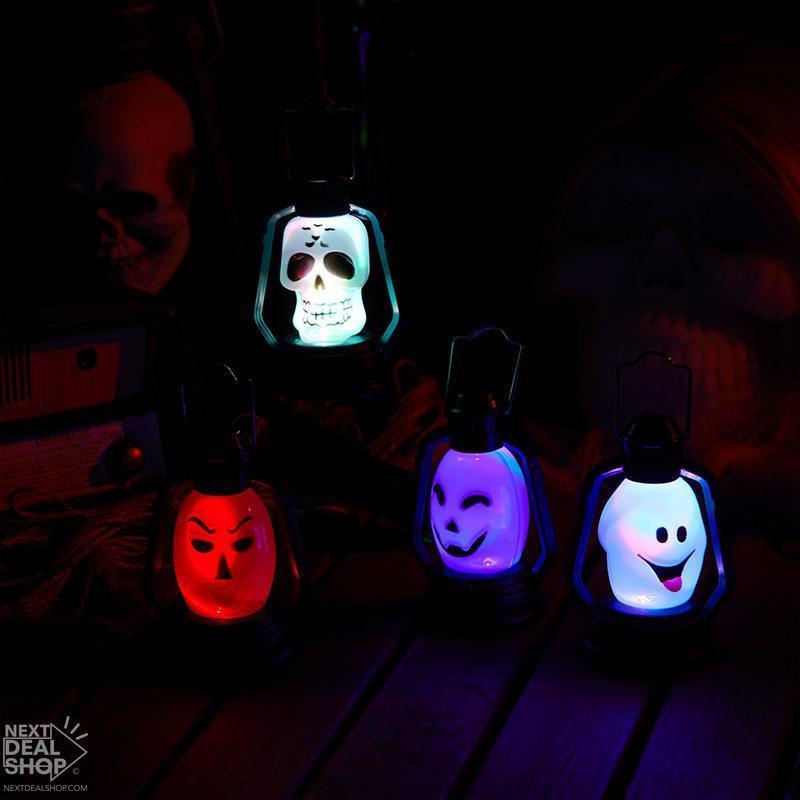 Lanterna LED Assombrada de Halloween