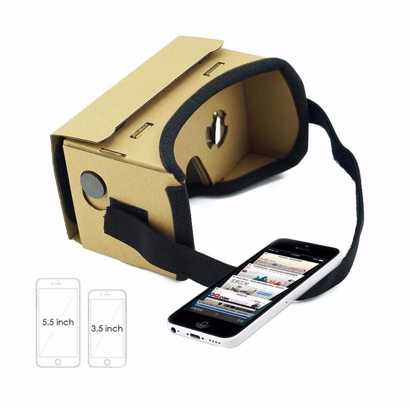 Smart Óculos VR Google Cardboard 3D